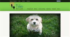 Desktop Screenshot of fisherpetcare.com